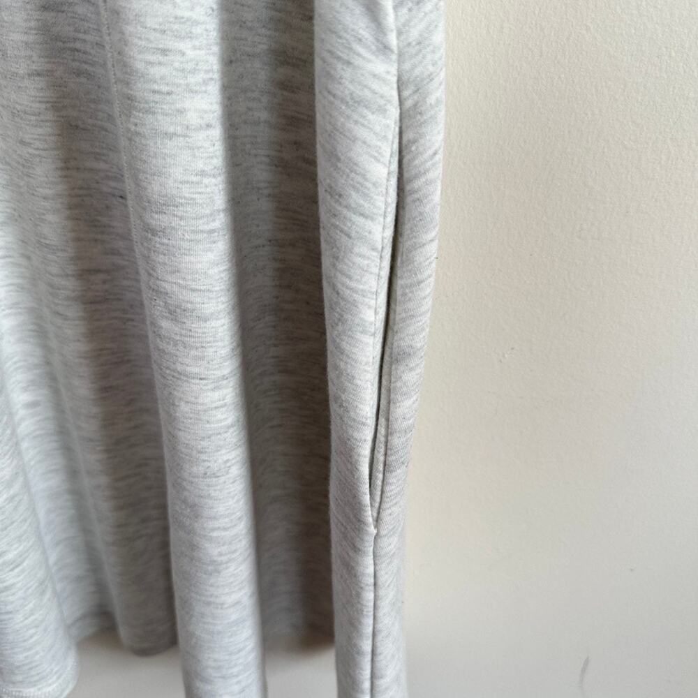 Freedom Trail Kyodan Cowl Neck Dress 1/2 Zip Front Sleeveless Grey Athleisure S - Picture 5 of 10